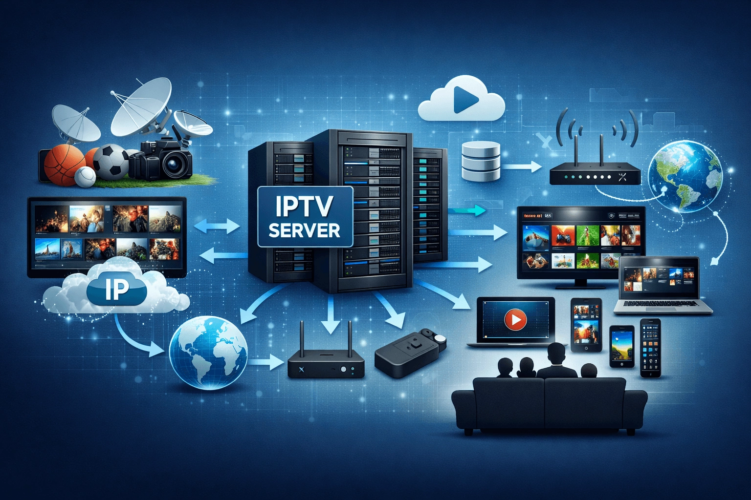 كيف تعمل سيرفرات IPTV ولماذا يبحث الجميع عن كيفية عمل سيرفر IPTV خاص؟